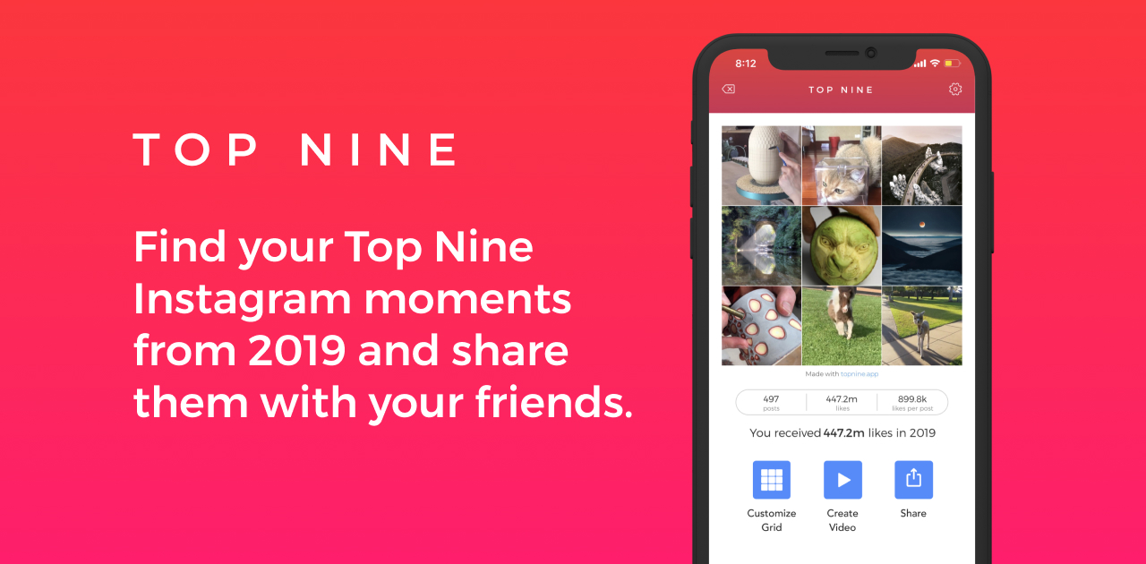 Instagram Best Nine 2020 cómo publicar el top9 de tus fotos